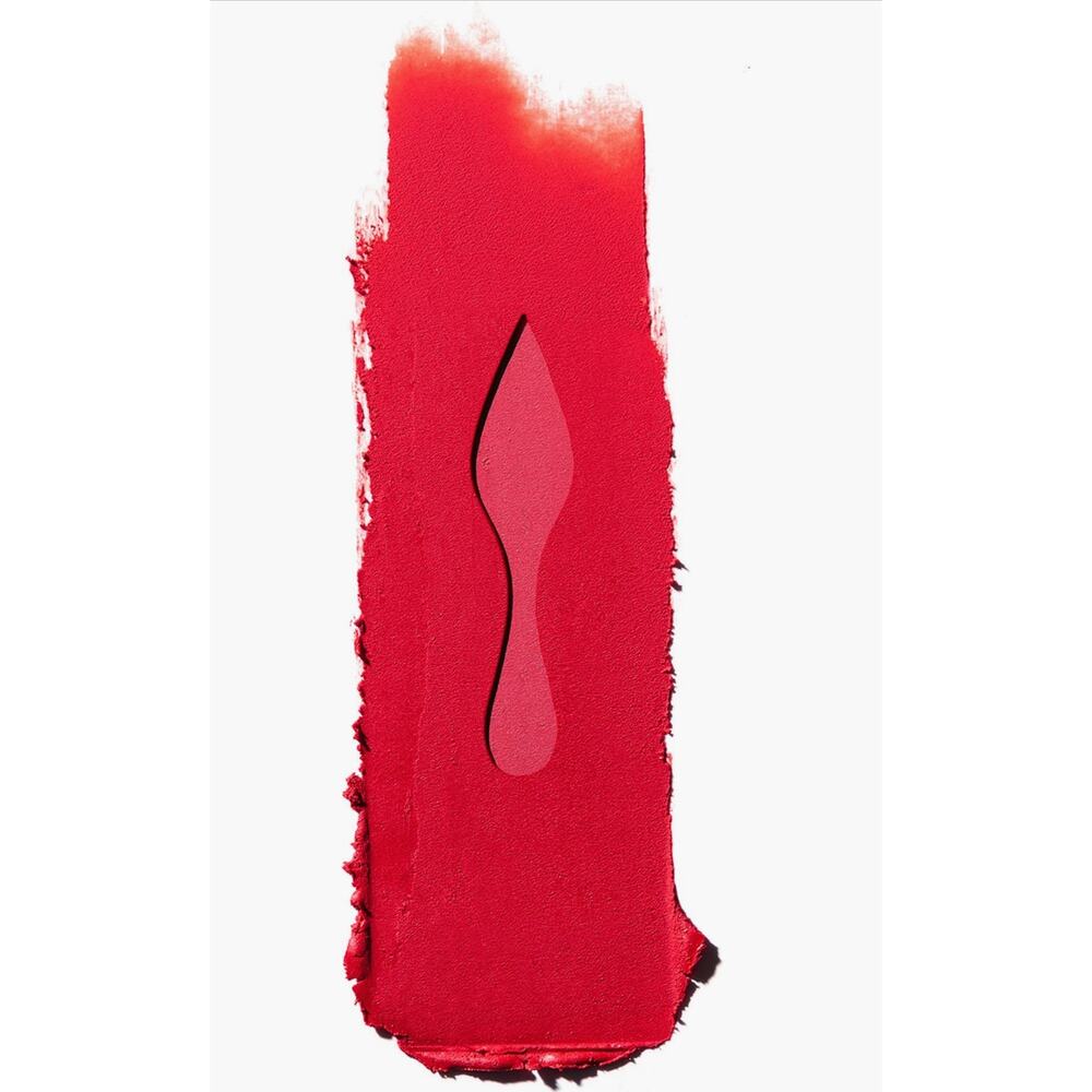 Christian Louboutin Red Dramadouce 005M Velvet Matte Lipstick - Picture 3 of 11
